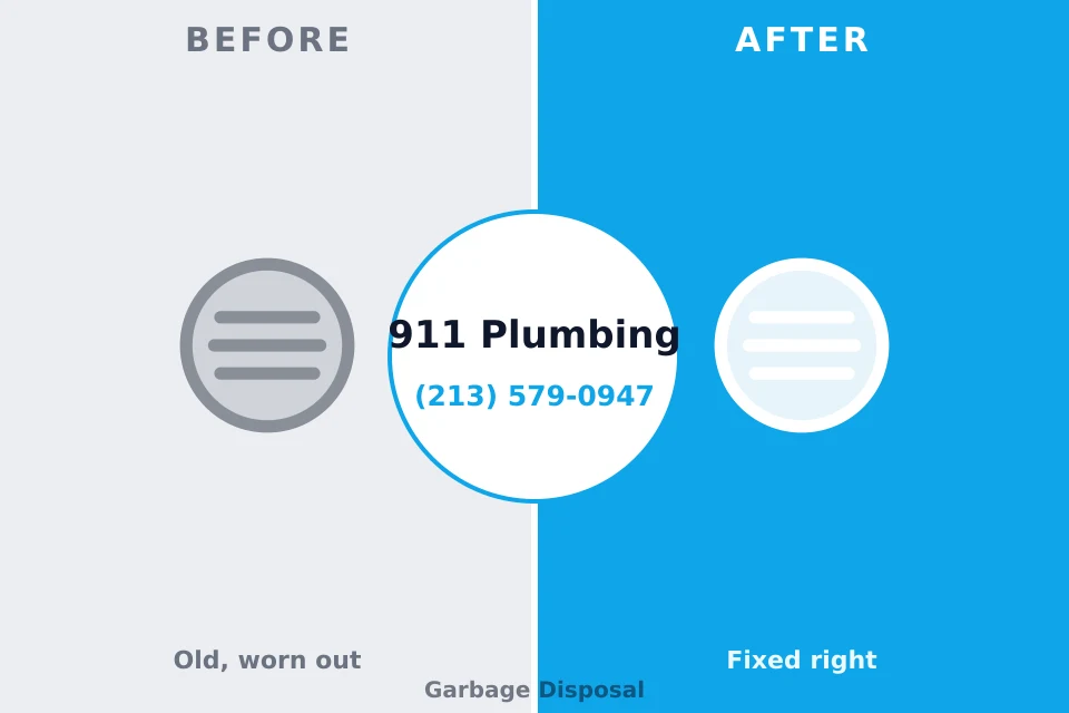Before and after: plumbing repair Agoura Hills, CA